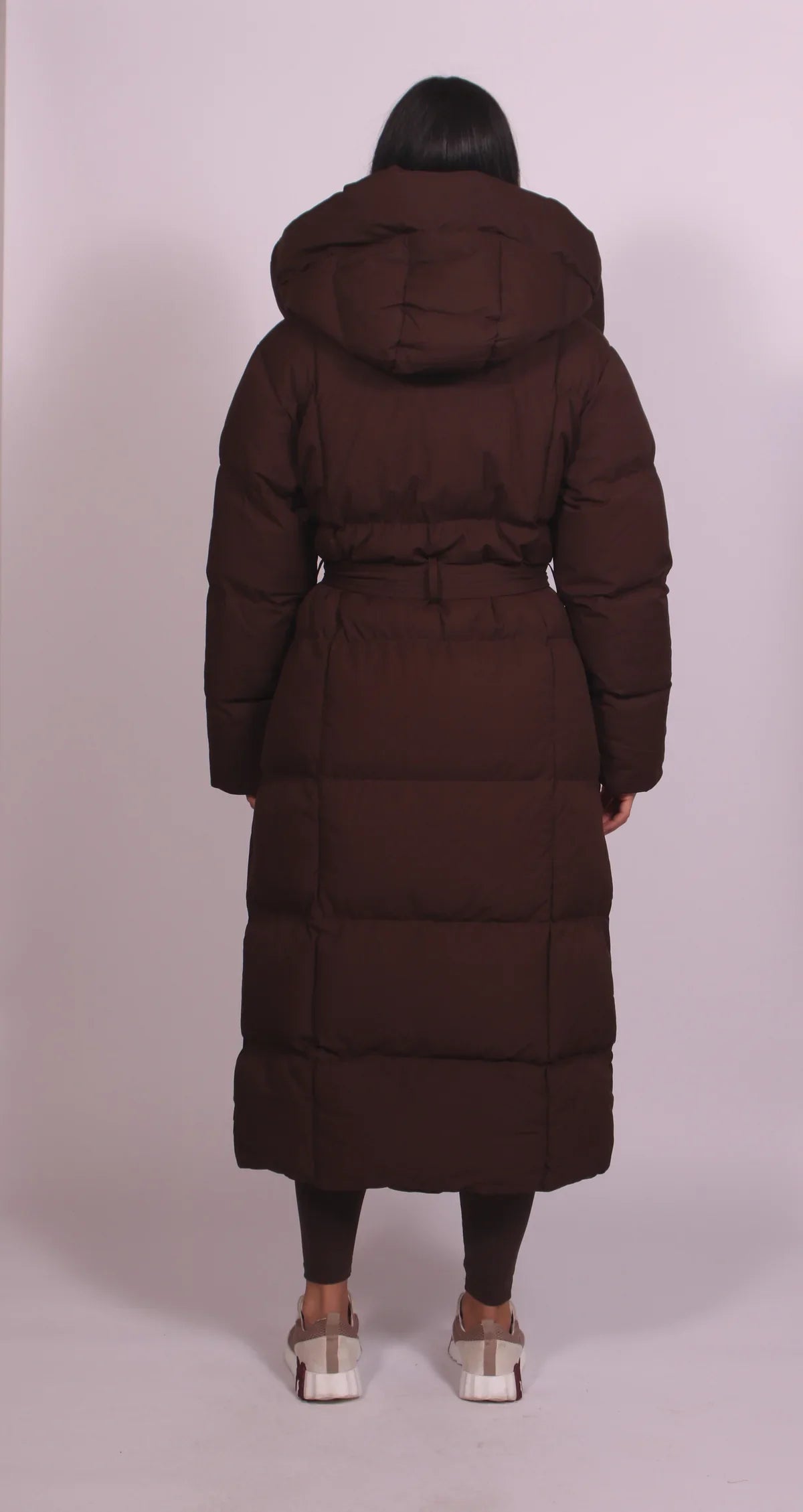 Elegant Hooded Puffer