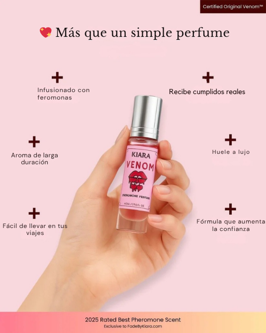 Kiara’s Venom – Perfume de Feromonas de Kiara | Potenciador de Aura