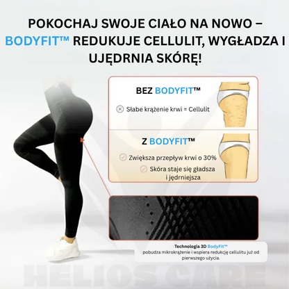BodyFit™ – Legginsy 3D push-up antycellulitowe