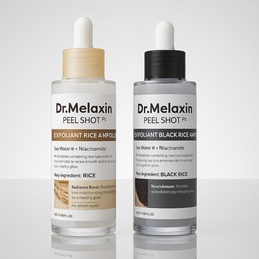 Peel Shot Glow Rice Ampoule Duo