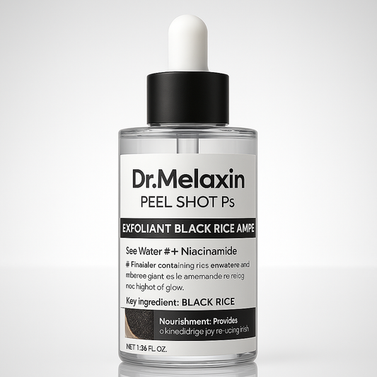 Peel Shot Glow Black Rice Ampoule